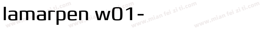 lamarpen w01字体转换